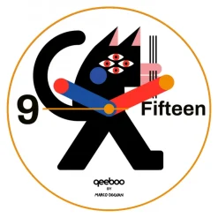 Qeeboo - Black Cat Wall Clock - Qeeboo Clock by Marco Oggian - Furnishing - Home - Avvenice