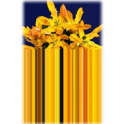 Qeeboo - Carpet Glitch Yellow Rectangular - Rectangular - Qeeboo Carpet by Richard Hutten - Furnishing - Home - Avvenice