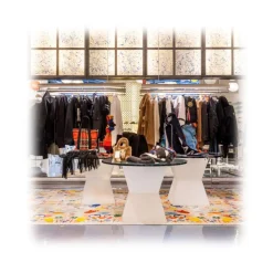 Qeeboo - Carpet Let’s Dance Animal Traces Light Rectangular - Rectangular - Qeeboo Carpet by Nynke Tynagel - Furnishing - Home - Avvenice