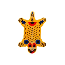 Qeeboo - Carpet Oggian Italian Tiger M (Shaped) - Qeeboo Carpet by Marco Oggian - Furnishing - Home - Avvenice