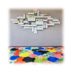 Qeeboo - Carpet Patch Rectangular - Rectangular - Qeeboo Carpet by Alessandro Mendini - Furnishing - Home - Avvenice