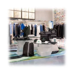 Qeeboo - Carpet Wave Green Rectangular - Rectangular - Qeeboo Carpet by Richard Hutten - Furnishing - Home - Avvenice