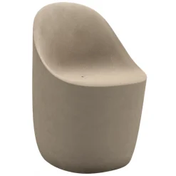Qeeboo - Cobble Chair Ottawa Moleskin - Qeeboo Chair by Elisa Giovannoni - Furnishing - Home - Avvenice