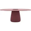 Qeeboo - Cobble Table 190 HPL Bucket - Indian Red - Qeeboo Table by Elisa Giovannoni - Furnishing - Home - Avvenice