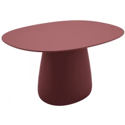 Qeeboo - Cobble Table Top 135 cm HPL - Indian Red - Qeeboo Table by Elisa Giovannoni - Furnishing - Home - Avvenice