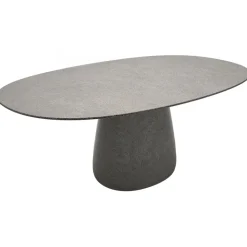 Qeeboo - Cobble Table Top 190 cm Gress Stoneware - Grey Mix - Qeeboo Table by Elisa Giovannoni - Furnishing - Home - Avvenice