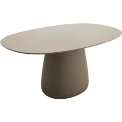 Qeeboo - Cobble Table Top 160 cm HPL - White Warm - Qeeboo Table by Elisa Giovannoni - Furnishing - Home - Avvenice
