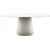 Qeeboo - Cobble Table Top 190 cm HPL - Warm White - Qeeboo Table by Elisa Giovannoni - Furnishing - Home - Avvenice