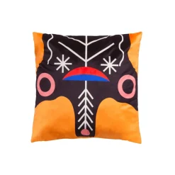 Qeeboo - Cushion Oggian Kinotto (45x45cm) - Qeeboo Pillow by Marco Oggian - Furnishing - Home - Avvenice
