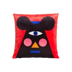 Qeeboo - Cushion Oggian Mr. Mouse (45x45cm) - Qeeboo Pillow by Marco Oggian - Furnishing - Home - Avvenice