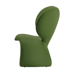 Qeeboo - Don’t F**K With The Mouse Armchair (Fabric) - Dark Green - Qeeboo Armchair by Ron Arad - Furnishing - Home - Avvenice