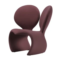 Qeeboo - Don’t F**K With The Mouse Armchair (Fabric) - Red - Qeeboo Armchair by Ron Arad - Furnishing - Home - Avvenice