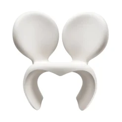 Qeeboo - Don’t F**K With The Mouse Armchair - White - Qeeboo Armchair by Ron Arad - Furnishing - Home - Avvenice