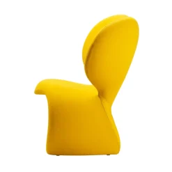 Qeeboo - Don’t F**K With The Mouse Armchair (Fabric) - Yellow - Qeeboo Armchair by Ron Arad - Furnishing - Home - Avvenice