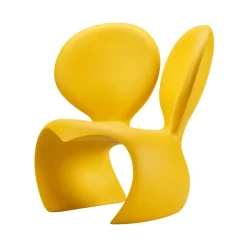 Qeeboo - Don’t F**K With The Mouse Armchair - Yellow - Qeeboo Armchair by Ron Arad - Furnishing - Home - Avvenice