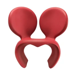 Qeeboo - Don’t F**K With The Mouse Armchair - Red - Qeeboo Armchair by Ron Arad - Furnishing - Home - Avvenice