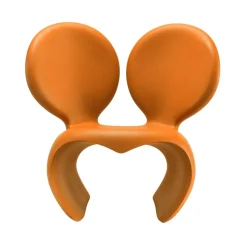 Qeeboo - Don’t F**K With The Mouse Armchair - Bright Orange - Qeeboo Armchair by Ron Arad - Furnishing - Home - Avvenice