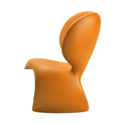 Qeeboo - Don’t F**K With The Mouse Armchair - Bright Orange - Qeeboo Armchair by Ron Arad - Furnishing - Home - Avvenice