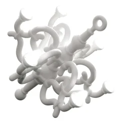 Qeeboo - Fallen Chandelier XL - White - Qeeboo Chandelier by Studio Job - Lighting - Home - Avvenice