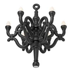 Qeeboo - Fallen Chandelier XL - Black - Qeeboo Chandelier by Studio Job - Lighting - Home - Avvenice