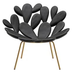 Qeeboo - Filicudi - Black Brass - Qeeboo Chair by Stefano Giovannoni - Furniture - Home - Avvenice
