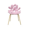 Qeeboo - Filicudi Chair - Set of 2 Pieces - Pink Brass - Qeeboo Chair by Marcantonio - Furnishing - Home - Avvenice