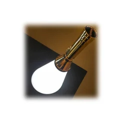 Qeeboo - Flash Rechargeable Lamp Metal Finish - Silver - Qeeboo Lamp by Studio Job - Lighting - Home - Avvenice