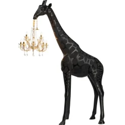 Qeeboo - Giraffe in Love Indoor - Black - Qeeboo Chandelier by Marcantonio - Lighting - Home - Avvenice