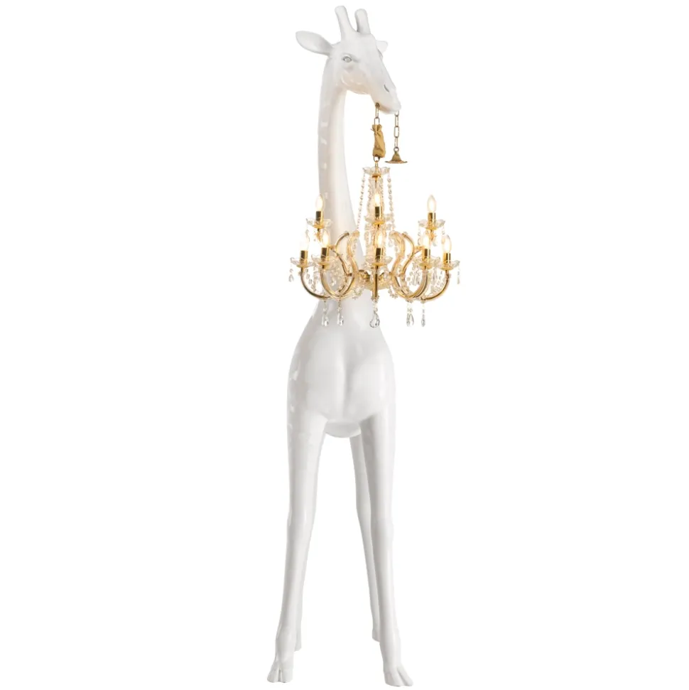 Qeeboo - Giraffe in Love M - White - Qeeboo Chandelier by Marcantonio - Lighting - Home - Avvenice
