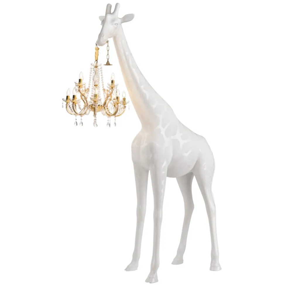 Qeeboo - Giraffe in Love M - White - Qeeboo Chandelier by Marcantonio - Lighting - Home - Avvenice
