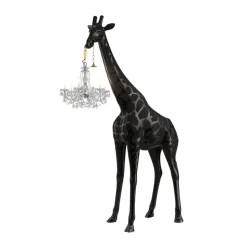 Qeeboo - Giraffe in Love M Outdoor - Black - Qeeboo Chandelier by Marcantonio - Lighting - Home - Avvenice
