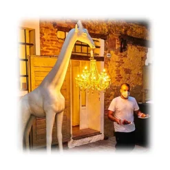 Qeeboo - Giraffe in Love M Outdoor - White - Qeeboo Chandelier by Marcantonio - Lighting - Home - Avvenice