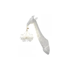 Qeeboo - Giraffe in Love Wall Lamp - White - Qeeboo Wall Standing Lamp by Marcantonio - Lighting - Home - Avvenice