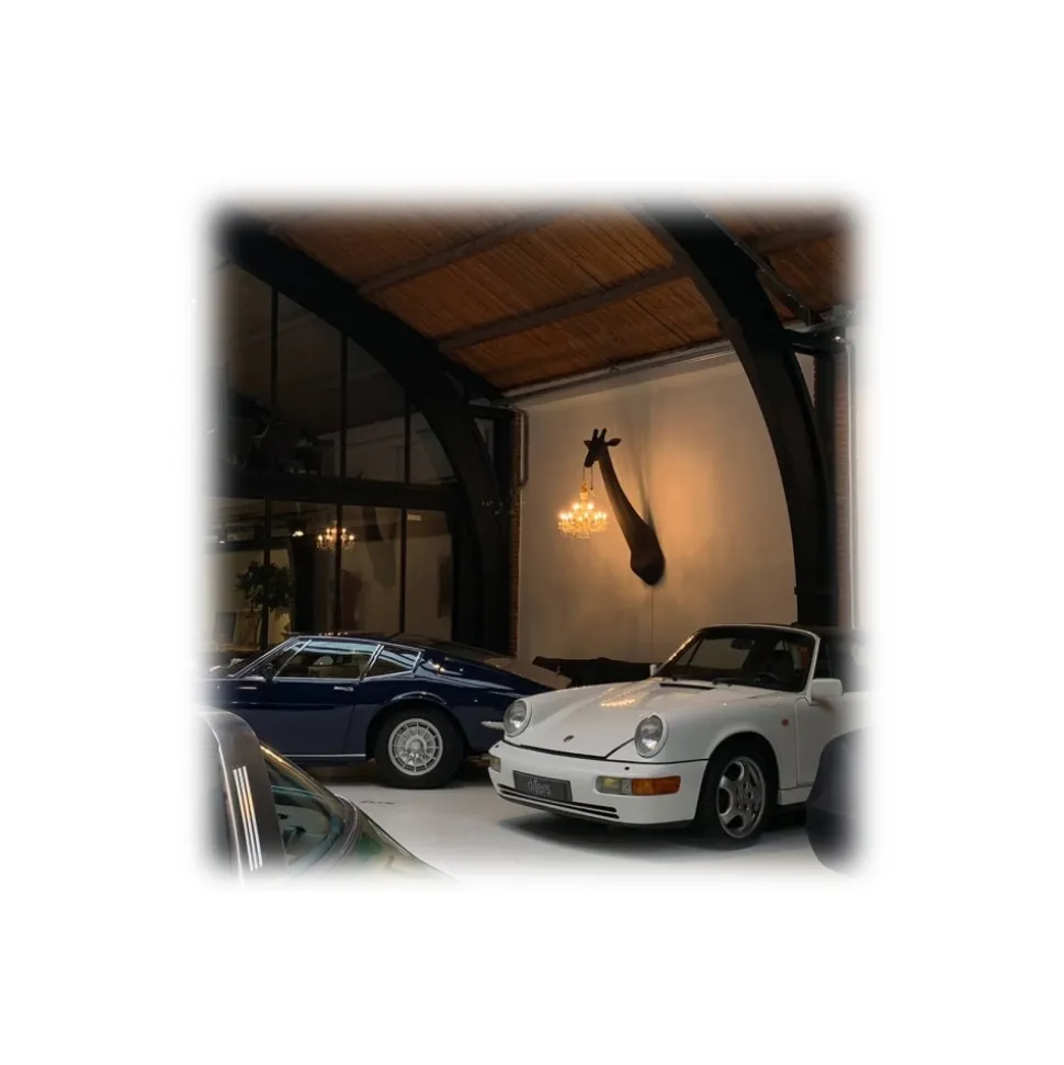 Qeeboo - Giraffe in Love Wall Lamp - Black - Qeeboo Wall Standing Lamp by Marcantonio - Lighting - Home - Avvenice