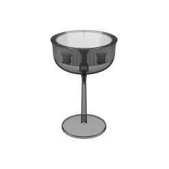 Qeeboo - Goblets Table Lamp Wide - Smoke - Qeeboo Lamp by Stefano Giovannoni - Lighting - Home - Avvenice