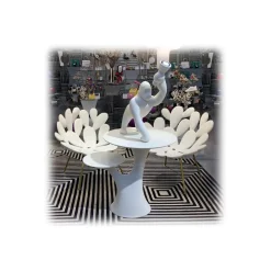 Qeeboo - Kong XS - Ivory - Qeeboo Free Standing Lamp by Stefano Giovannoni - Lighting - Home - Avvenice