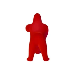 Qeeboo - Kong XS Velvet Finish - Red - Qeeboo Free Standing Lamp by Stefano Giovannoni - Lighting - Home - Avvenice