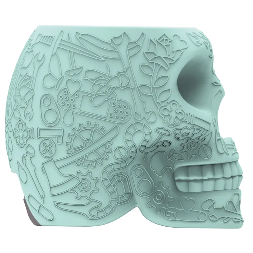 Qeeboo - Mexico MINI - Set of 5 Pieces - Blue - Qeeboo Power Bank by Studio Job - Furnishing - Home - Avvenice