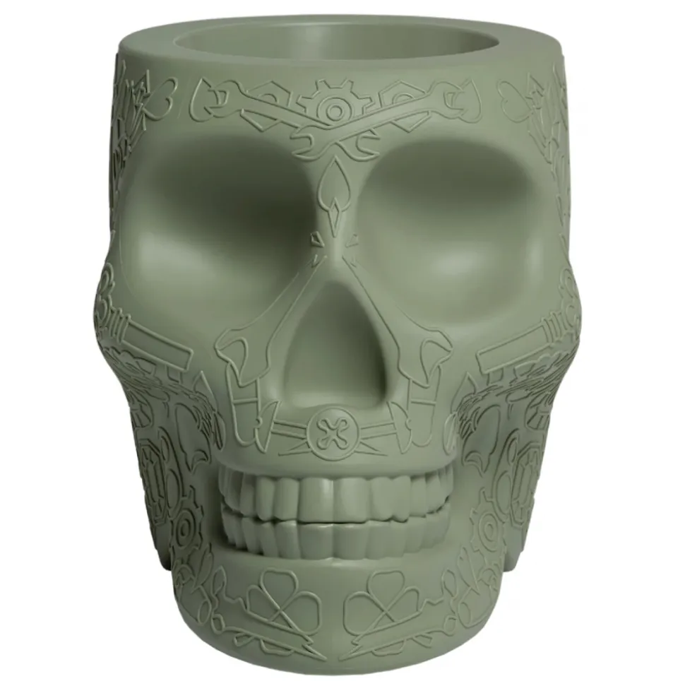 Qeeboo - Mexico Planter and Champagne Cooler - Balsam Green - Qeeboo Planter by Studio Job - Furnishing - Home - Avvenice