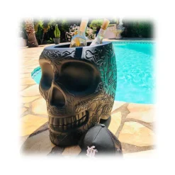 Qeeboo - Mexico Planter and Champagne Cooler - Balsam Green - Qeeboo Planter by Studio Job - Furnishing - Home - Avvenice