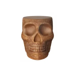 Qeeboo - Mexico Stool and Sidetable Rusty Edition - Rusty - Qeeboo Chair by Studio Job - Furnishing - Home - Avvenice