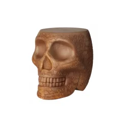 Qeeboo - Mexico Stool and Sidetable Rusty Edition - Rusty - Qeeboo Chair by Studio Job - Furnishing - Home - Avvenice