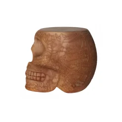 Qeeboo - Mexico Stool and Sidetable Rusty Edition - Rusty - Qeeboo Chair by Studio Job - Furnishing - Home - Avvenice