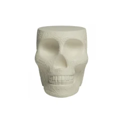 Qeeboo - Mexico Stool and Sidetable - Ivory - Qeeboo Chair by Studio Job - Furniture - Home - Avvenice