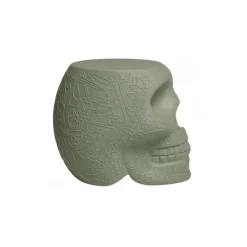 Qeeboo - Mexico Stool and Sidetable - Balsam Green - Qeeboo Chair by Studio Job - Furniture - Home - Avvenice