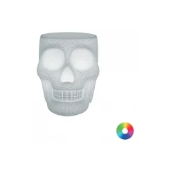 Qeeboo - Mexico Stool and Sidetable Lamp - Translucent Multicolor - Qeeboo Chair by Studio Job - Furnishing - Home - Avvenice