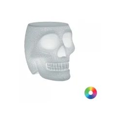 Qeeboo - Mexico Stool and Sidetable Lamp - Translucent Multicolor - Qeeboo Chair by Studio Job - Furnishing - Home - Avvenice