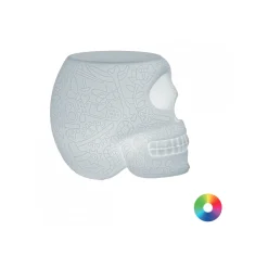 Qeeboo - Mexico Stool and Sidetable Lamp - Translucent Multicolor - Qeeboo Chair by Studio Job - Furnishing - Home - Avvenice