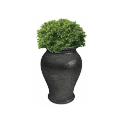 Qeeboo - Ming Planter and Champagne Cooler - Black - Qeeboo Planter by Studio Job - Furnishing - Home - Avvenice
