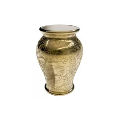 Qeeboo - Ming Stool and Sidetable Metal Finish - Gold - Qeeboo Sidetable by Studio Job - Furnishing - Home - Avvenice